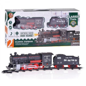 MARTIN TOYS ΤΡΕΝO ΚΛΑΣΣΙΚΟ ΜΠΑΤΑΡΙΑΣ ΜΕ ΡΑΓΕΣ ΦΩΤΑ ΚΑΙ ΗΧΟΥΣ 813-2