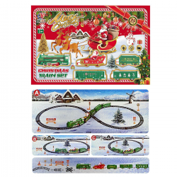 ΧΡΙΣΤΟΥΓΕΝΝΙΑΤΙΚΟ ΤΡΕΝΟ ΜΠΑΤΑΡΙΑΣ 46Χ29Χ4ΕΚ. 93-3858