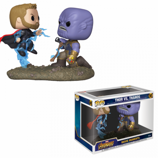 FUNKO POP MARVEL AVENGERS INFINITY WAR: MOVIE MOMENTS - THOR VS THANOS #707 357999