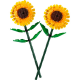 LEGO ICONS - SUNFLOWERS 40524