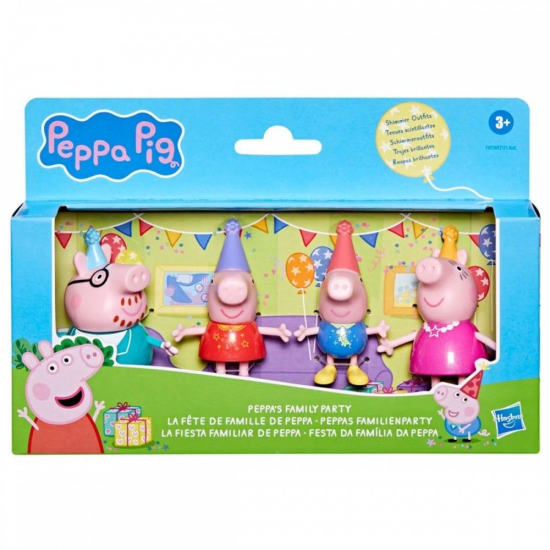 HASBRO PEPPA PIG - PEPPA'S PIG FAMILY ΩΡΑ ΓΙΑ ΠΑΡΤΥ F2171 / F9510