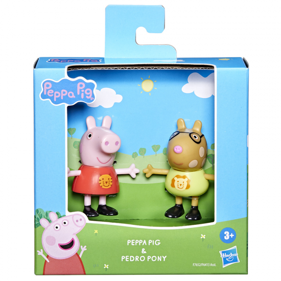 HASBRO PEPPA PIG BEST FRIENDS ΣΕΤ 2 ΦΙΓΟΥΡΕΣ PEPPA PIG AND  PEDRO F6413 / F7652