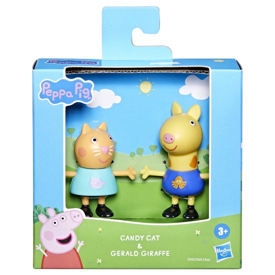 HASBRO PEPPA PIG BEST FRIENDS ΣΕΤ 2 ΦΙΓΟΥΡΕΣ CANDY CAT AND GERALD GIRAFFE F6413 / F9707