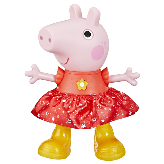 HASBRO PEPPA PIG ΚΟΥΚΛΑ PEPPA'S MUDDY PUDDLES PARTY F8873