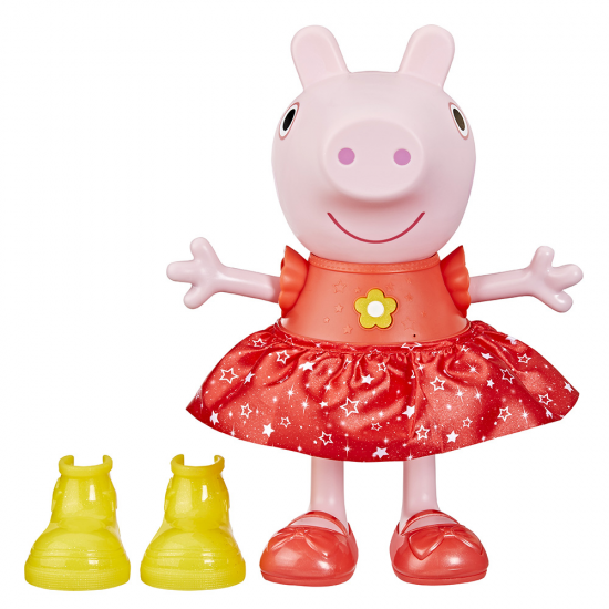 HASBRO PEPPA PIG ΚΟΥΚΛΑ PEPPA'S MUDDY PUDDLES PARTY F8873