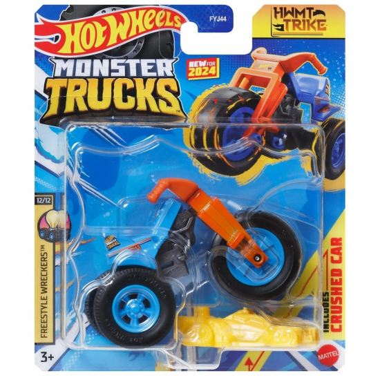 MATTEL HOT WHEELS ΟΧΗΜΑΤΑ MONSTER TRUCK HWMT TRIKE FYJ44 / HTM37