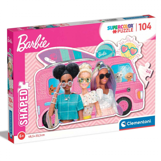 CLEMENTONI PUZZLE SUPER COLOR BARBIE 104 ΤΕΜ. 1210-27162