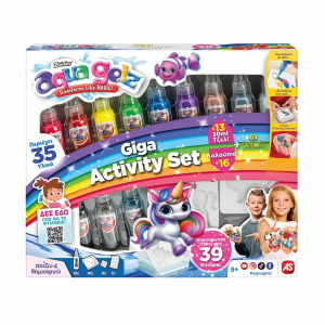 AS COMPANY ΕΡΓΑΣΤΗΡΙΟ ΖΟΥΛΗΧΤΕΣ ΦΙΓΟΥΡΕΣ AQUA GELZ GIGA ACTIVITY SET 1080-88995