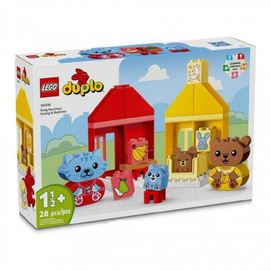 LEGO DUPLO DAILY ROUTINES : EATING AND BEDTIME 10414