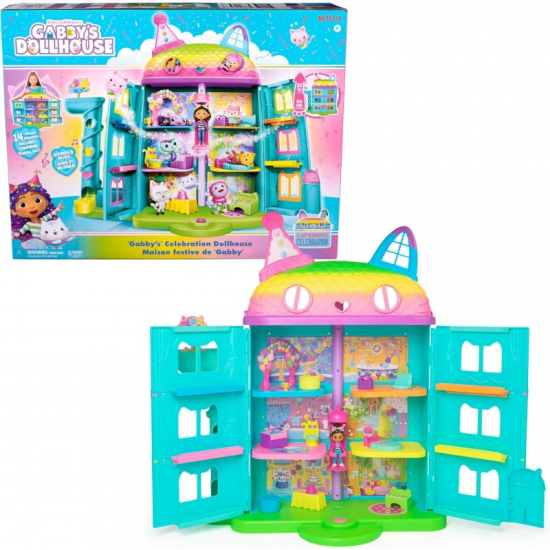 SPIN MASTER GABBY'S DOLLHOUSE - ΝΕΟ ΚΟΥΚΛΟΣΠΙΤΟ CELEBRATION 6070742 / 20148180