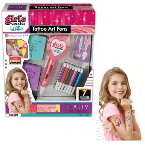 MARTIN TOYS ΣΕΤ ΣΤΥΛΟ ΓΙΑ TATTOO MBK-382 MARTIN TOYS ΣΕΤ ΣΤΥΛΟ ΓΙΑ TATTOO MBK-382