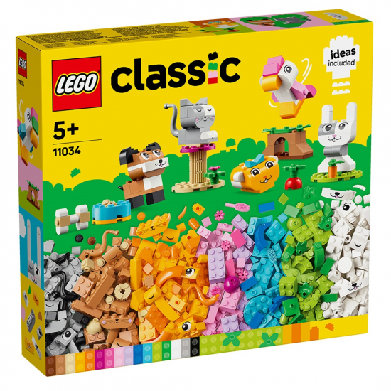 LEGO CLASSIC - ΔΗΜΙΟΥΡΓΙΚΑ ΚΑΤΟΙΚΙΔΙΑ 11034