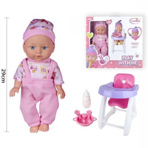 ΜΩΡΑΚΙ 29CM ΜΕ ΑΞΕΣΟΥΑΡ ΚΑΙ ΚΑΡΕΚΛΑΚΙ ΦΑΓΗΤΟΥ HX833-11