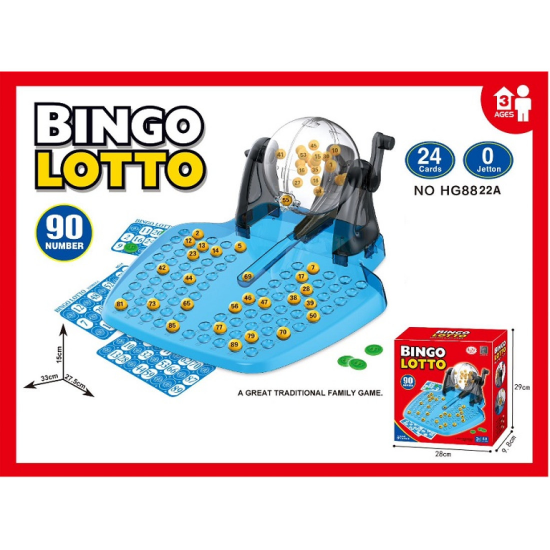 ΕΠΙΤΡΑΠΕΖΙΟ ΠΑΙΧΝΙΔΙ BINGO-LOTTO HG8822A