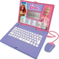 LEXIBOOK ΗΛΕΚΤΡΟΝΙΚΟ ΠΑΙΔΙΚΟ ΕΚΠΑΙΔΕΥΤΙΚΟ LAPTOP ΔΙΓΛΩΣΣΟ BARBIE 820-93406