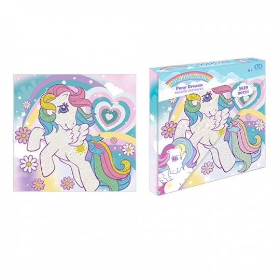 DIAMOND DOTZ ΚΑΤΑΣΚΕΥΗ ΨΗΦΙΔΩΤΟ BOX 28Χ28cm DOTZBOX MY LITTLE PONY 241.928736