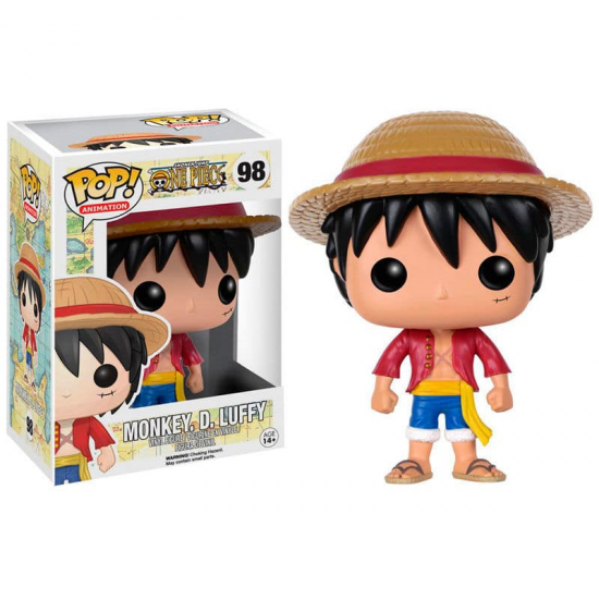 FUNKO POP ANIMATION : ONE PIECE - MONKEY.D.LUFFY  #98 053055