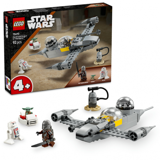 LEGO STAR WARS - MANDO AND GROGU'S N-1 STARFIGHTER 75410 LEGO STAR WARS - MANDO AND GROGU'S N-1 STARFIGHTER 75410