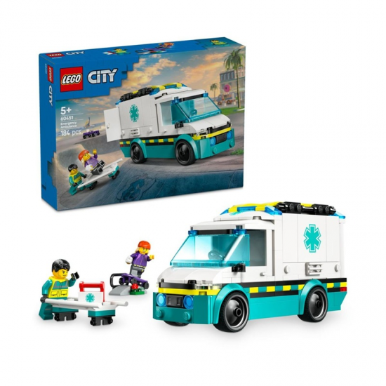 LEGO CITY - EMERGENCY AMBULANCE 60451