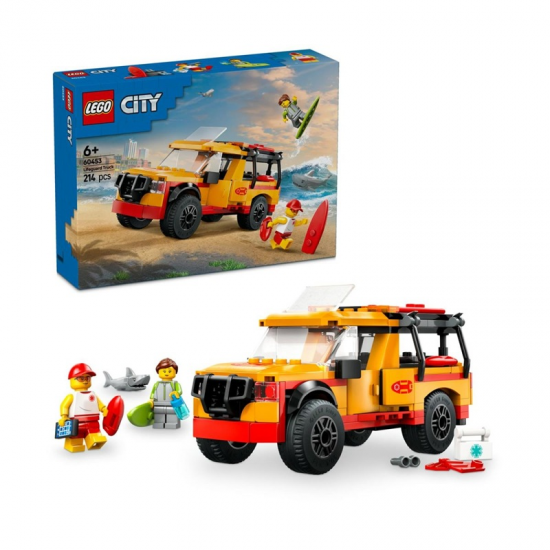 LEGO CITY - LIFEGUARD BEACH RESCUE TRUCK 60453 LEGO CITY - LIFEGUARD BEACH RESCUE TRUCK 60453
