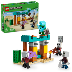 LEGO MINECRAFT - Η ΠΕΡΙΠΟΛΙΑ ΤΩΝ ΩΡΙΚΩΝ ΣΤΗΝ ΈΡΗΜΟ 21267