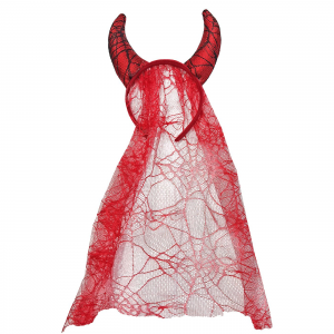 ΑΠΟΚΡΙΑΤΙΚΗ ΣΤΕΚΑ DEVIL ΜΕ ΚΕΡΑΤΑ ΚΑΙ ΠΕΠΛΟ 60Χ19 ΕΚ. 3-2536