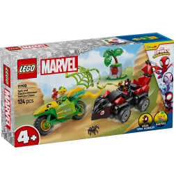 LEGO MARVEL - SPIDEY AND HIS AMAZING FRIENDS - SPIN AND ELECTRO DINOSAUR VEHICLE CHASE 11198