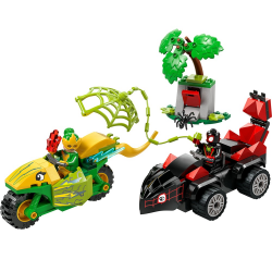LEGO MARVEL - SPIDEY AND HIS AMAZING FRIENDS - SPIN AND ELECTRO DINOSAUR VEHICLE CHASE 11198