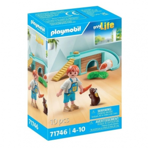 PLAYMOBIL MY LIFE - ΙΝΔΙΚΑ ΧΟΙΡΙΔΙΑ ΜΕ ΣΠΙΤΑΚΙ 71746