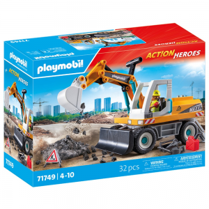 PLAYMOBIL ACTION HEROES - ΜΕΓΑΛΟΣ ΕΚΣΚΑΦΕΑΣ ΚΑΤΑΣΚΕΥΩΝ 71749