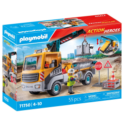 PLAYMOBIL ACTION HEROES - ΦΟΡΤΗΓΟ ΜΕ ΓΕΡΑΝΟ 71750