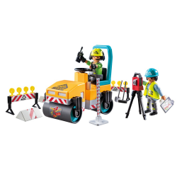 PLAYMOBIL ACTION HEROES - ΟΔΟΣΤΡΩΤΗΡΑΣ ΚΑΙ ΕΡΓΑΤΕΣ 71751
