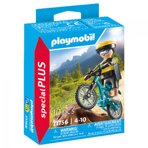 PLAYMOBIL SPECIAL PLUS - ΠΟΔΗΛΑΤΗΣ ΜΕ MOUNTAIN BIKE 71756