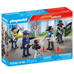 PLAYMOBIL ACTION HEROES - ΣΕΤ ΦΙΓΟΥΡΕΣ ΑΣΤΥΝΟΜΙΑΣ 71730