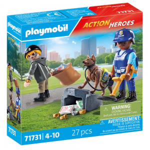 PLAYMOBIL ACTION HEROES - ΑΣΤΥΝΟΜΙΚΗ ΕΡΕΥΝΑ ΚΛΟΠΙΜΑΙΩΝ 71731