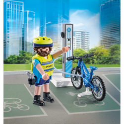 PLAYMOBIL ACTION HEROES - ΑΣΤΥΝΟΜΟΣ ΜΕ ΗΛΕΚΤΡΙΚΟ ΠΟΔΗΛΑΤΟ 71732