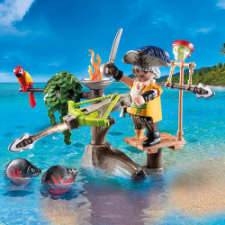 PLAYMOBIL PIRATES - ΠΕΙΡΑΤΗΣ ΜΕ ΒΑΛΛΙΣΤΡΑ 71795