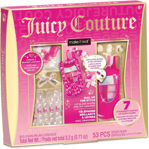 MAKE IT REAL JUICY COUTURE DIAL UP THE STYLE LIP GLOSS PHONE AND DIY LANYARD 4473