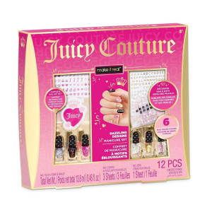 MAKE IT REAL JUICY COUTURE DAZZLING DESIGNS MAICURES SET 4474