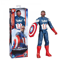 HASBRO MARVEL STUDIOS  BRAVE NEW WORLD TITAN HEROE CAPTAIN AMERICA 30ΕΚ. F9276