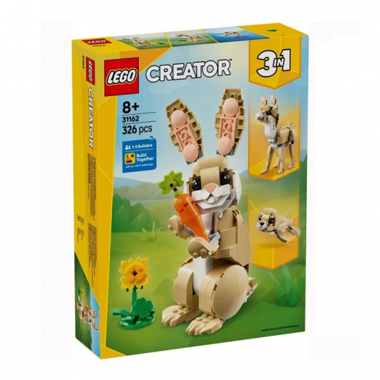 LEGO CREATOR 3 IN 1 - CUTE BUNNY 31162 LEGO CREATOR 3 IN 1 - CUTE BUNNY 31162