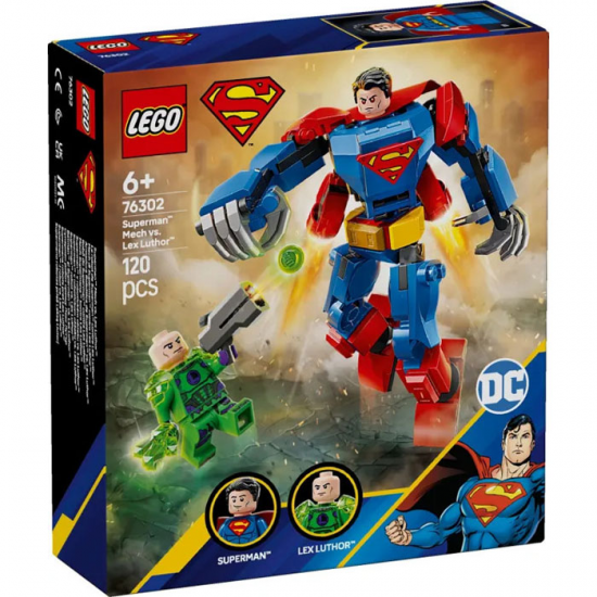 LEGO DC - SUPER HEROES SUPERMAN MECH VS LEX LUTHOR 76302 LEGO DC - SUPER HEROES SUPERMAN MECH VS LEX LUTHOR 76302