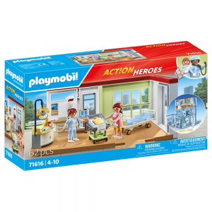 PLAYMOBIL ACTION HEROES ΜΑΙΕΥΤΙΚΗ ΚΛΙΝΙΚΗ 71616