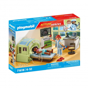 PLAYMOBIL ACTION HEROES - ΔΩΜΑΤΙΟ ΜΑΓΝΗΤΙΚΗΣ ΤΟΜΟΓΡΑΦΙΑΣ 71618