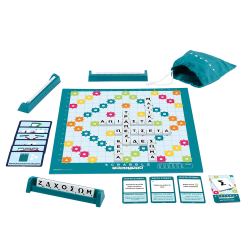 MATTEL ΕΠΙΤΡΑΠΕΖΙΟ ΠΑΙΧΝΙΔΙ ΝΕΟ SCRABBLE 2 ΣΕ 1 HXW06