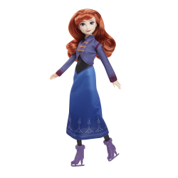 MATTEL DISNEY FROZEN ICE SKATING - ΚΟΥΚΛΑ ANNA JBG54 / JBG52