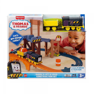FISHER PRICE THOMAS AND FRIENDS ΤΟ ΤΡΕΝΑΚΙ DIESELʼS LIFT & LOAD CONSTRUCTION JBW20