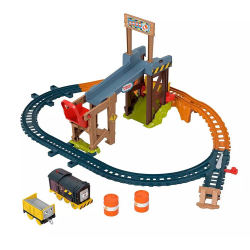 FISHER PRICE THOMAS AND FRIENDS ΤΟ ΤΡΕΝΑΚΙ DIESELʼS LIFT & LOAD CONSTRUCTION JBW20