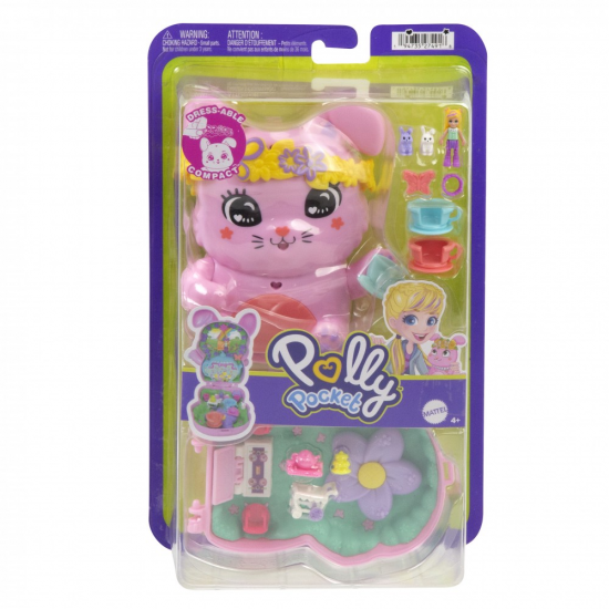 MATTEL POLLY POCKET MINI - Ο ΚΟΣΜΟΣ ΤΗΣ POLLY ΣΕΤΑΚΙΑ TEA PARTY BUNNY JFG56 / JCR40 MATTEL POLLY POCKET MINI - Ο ΚΟΣΜΟΣ ΤΗΣ POLLY ΣΕΤΑΚΙΑ TEA PARTY BUNNY JFG56 / JCR40