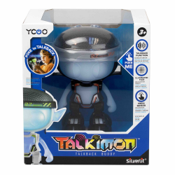 AS COMPANY SILVERLIT ΗΛΕΚΤΡΟΝΙΚΟ ROBOT TALKIMON ΜΑΥΡΟ 7530-88494